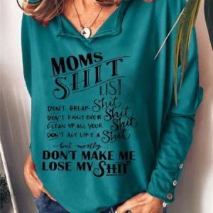 Don't Make Me Lose My Shit Sweatshirts, Hoodies&Sweatshirts, Lilicloth.com