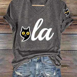Women's Cat Lady Tee, T-shirts, Lilicloth.com