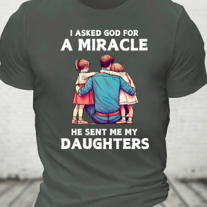 I Asked For A Miracle Cotton T-Shirt, T-shirts, Lilicloth.com