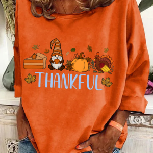 Gnomes Fall Casual Sweatshirt, Hoodies&Sweatshirts, Lilicloth.com