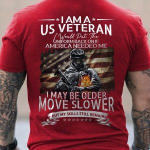 I Am Us Veteran Men's Short Sleeve T-Shirt, T-shirts, Lilicloth.com