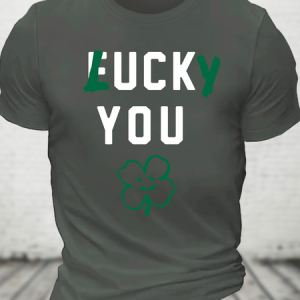 Lucky You Cotton T-Shirt, T-shirts, Lilicloth.com