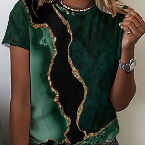 Lilicloth X Paula Green Geode Women's T-Shirt, T-shirts, Lilicloth.com