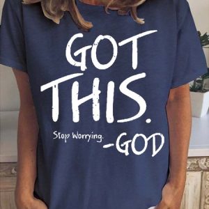God This Women's Short Sleeve T-Shirt, T-shirts, Lilicloth.com