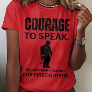 Women's Short Sleeve Tee T-shirt Summer Animal Crew Neck Vintage Top, JustFashionNow T-Shirts, color:Red|size:5XL,
