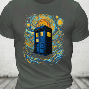 Doctor Who Cotton T-Shirt, T-shirts, Lilicloth.com
