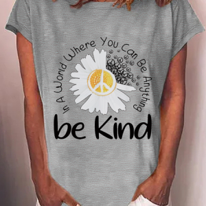 Daisy Cotton-Blend T-Shirt, T-shirts, Lilicloth.com