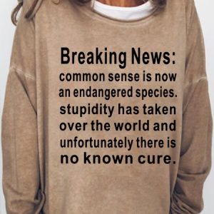 Womens Funny Casual Sweatshirt, Hoodies&Sweatshirts, Lilicloth.com