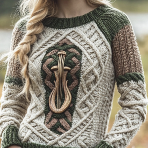 Women Wool/Knitting Animal Long Sleeve Comfy Casual Sweater, Sweaters, color:Apricot|size:4XL, catalog Noracora shop
