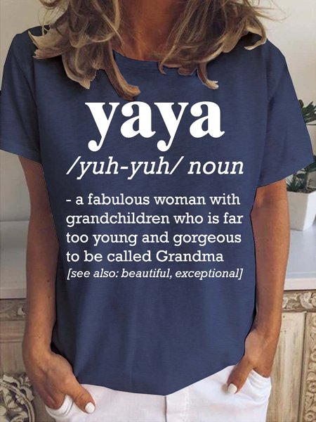 Yaya Women's Short Sleeve T-Shirt, T-shirts, Lilicloth.com
