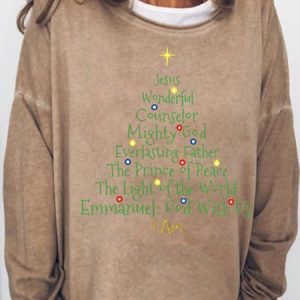 Women's Christmas Jesus Sweatshirt, Hoodies&Sweatshirts, Lilicloth.com