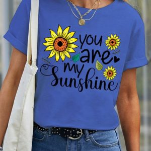 Lilicloth X Manikvskhan You Are My Sunshine Women's T-Shirt, T-shirts, Lilicloth.com