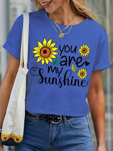 Lilicloth X Manikvskhan You Are My Sunshine Women's T-Shirt, T-shirts, Lilicloth.com
