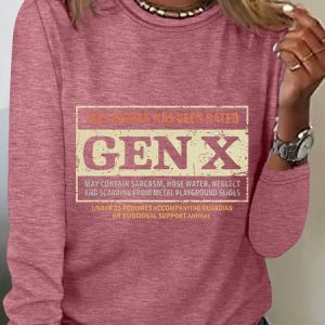 Gen X Long Sleeve Shirt, Long sleeves, Lilicloth.com