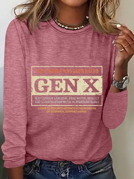 Gen X Long Sleeve Shirt, Long sleeves, Lilicloth.com