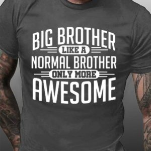 Siblings Family Brother Men's Short Sleeve T-Shirt, T-shirts, Lilicloth.com