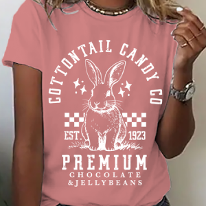Cottontail Candy Company Easter Cotton T-Shirt, T-shirts, Lilicloth.com
