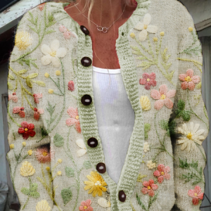 3D Printing Regular Fit Casual Cardigan, Cardigans, Lilicloth.com