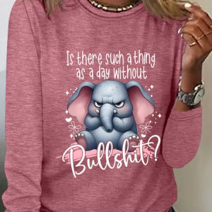Is There Any Such Thing As A Day Without BullshT Casual Long Sleeve Shirt, Long sleeves, Lilicloth.com