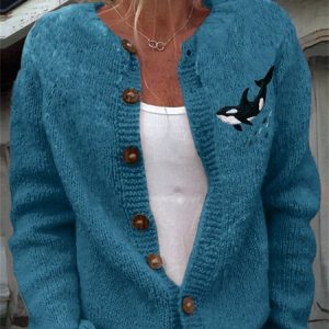 Regular Fit Casual Cardigan, Cardigans, Lilicloth.com