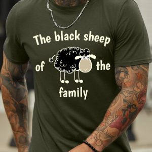 Lilicloth X Hynek Rajtr The Black Sheep Of The Family Men's T-Shirt, T-shirts, Lilicloth.com