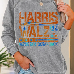 Harris Waltz 2024 Election Kamala Harris Tim Waltz 2024 Casual Sweatshirt, Hoodies&Sweatshirts, Lilicloth.com