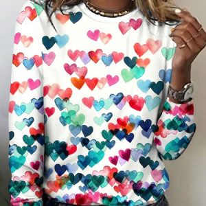 Casual Cotton T-Shirt, Long sleeves, Lilicloth.com
