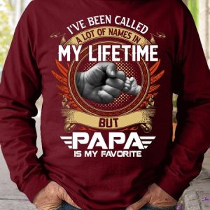 Mens I've Been Called A Lot Of Names In My Life Time But Papa Is Favorite Casual Sweatshirt, Hoodies&Sweatshirts, Lilicloth.com