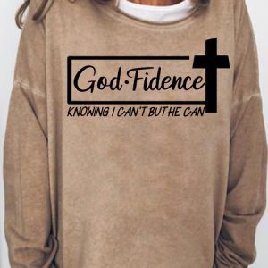 Godfidence Casual Sweatshirts, Hoodies&Sweatshirts, Lilicloth.com