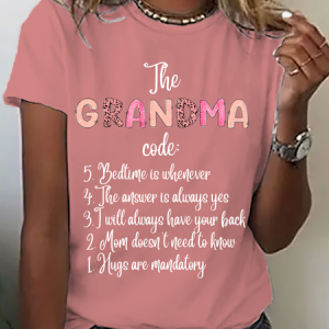 Women's Text Letters Short Sleeve Tee T-shirt Crew Neck Casual Summer Top, JustFashionNow T-Shirts, color:Orange Pink|size:3XL,