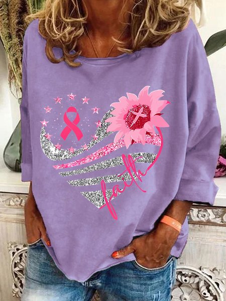 Breast Cancer Bundle In October We Wear Pink Casual Sweatshirt, Hoodies&Sweatshirts, Lilicloth.com