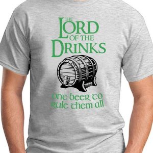 The Lord Of The Drinks Men's T-shirt, T-shirts, Lilicloth.com