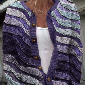 Simple Crew Neck Sweater, Cardigans, Lilicloth.com