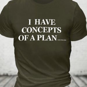 Funny Debate 2024 I Have Concepts Of A Plan… Cotton T-shirt, T-shirts, Lilicloth.com