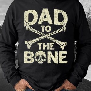Funny Gift For Dad Dad To The Bone Mens Sweatshirt, Hoodies&Sweatshirts, Lilicloth.com
