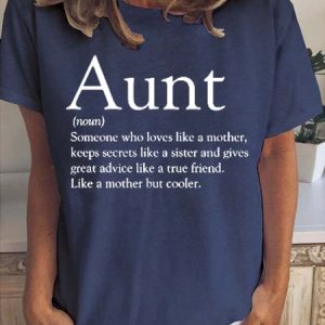 Best Aunt Women's Short Sleeve T-Shirt, T-shirts, Lilicloth.com