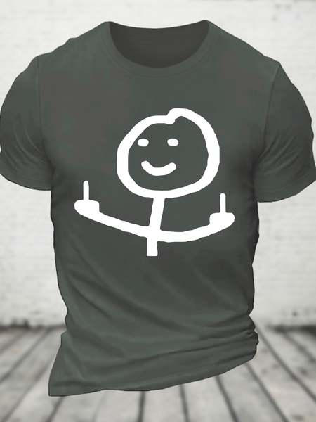 Funny Fuck Cotton T-Shirt, T-shirts, Lilicloth.com