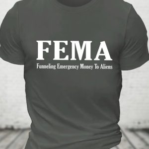 Fema Classic Cotton T-shirt, T-shirts, Lilicloth.com