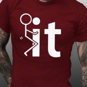 Funny It Print Men's T-shirt, T-shirts, Lilicloth.com