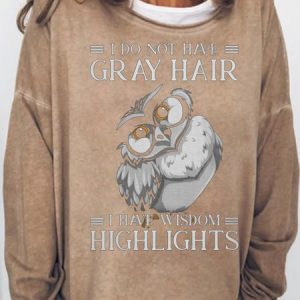 Womens I Do Not Have Gray Hair Letters Sweatshirt, Hoodies&Sweatshirts, Lilicloth.com