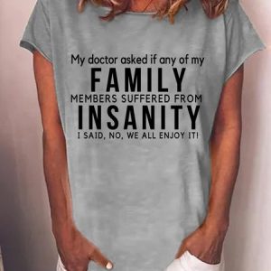 Lilicloth X Kat8lyst Family We Enjoy It Women's T-Shirt, T-shirts, Lilicloth.com