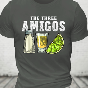 The Three Amigos Cotton T-Shirt, T-shirts, Lilicloth.com