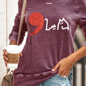 Childless Cat Lady Casual Sweatshirt, Hoodies&Sweatshirts, Lilicloth.com