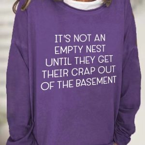 Empty Nest Casual Sweatshirt, Hoodies&Sweatshirts, Lilicloth.com