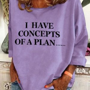 Funny Debate 2024 I Have Concepts Of A Plan… Casual Sweatshirt, Hoodies&Sweatshirts, Lilicloth.com