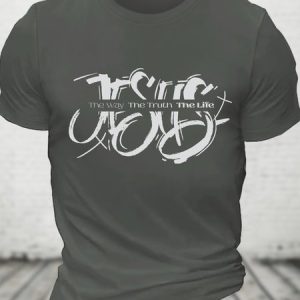 Jesus Hoodie For Christian  The Truth The Life Cotton T-shirt, T-shirts, Lilicloth.com