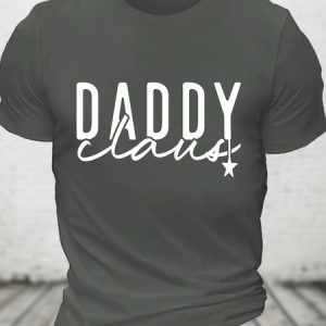 Daddy Claus Cotton T-shirt, T-shirts, Lilicloth.com