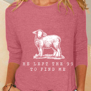 He Left The 99 Casual Long Sleeve Shirt, Long sleeves, Lilicloth.com