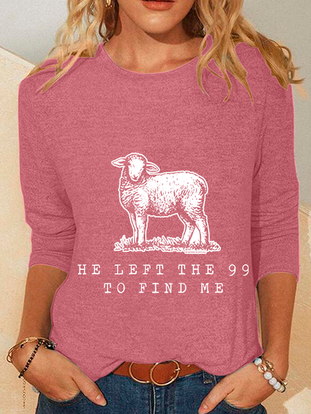 He Left The 99 Casual Long Sleeve Shirt, Long sleeves, Lilicloth.com