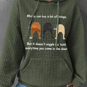 Women's Funny Money Can Buy A Lot Of Things But It Doesn'T Wiggle Casual Hoodie Hoodie, Hoodies&Sweatshirts, Lilicloth.com